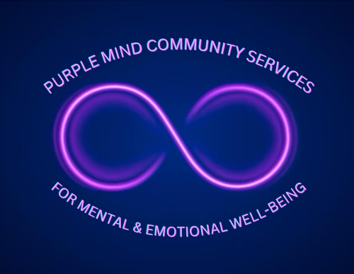 Purple Mind Community Service Logo